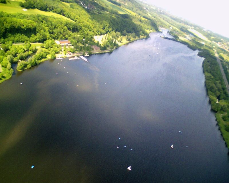 Kemnader See aus der Luft gesehen